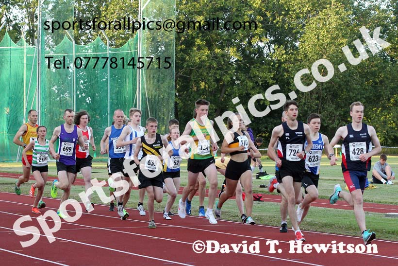 3000 metres, 2021 North East Grand Prix No.4, Monkton, Wednesday, June 30th. Photo: David T. Hewitson/Sports for All Pics